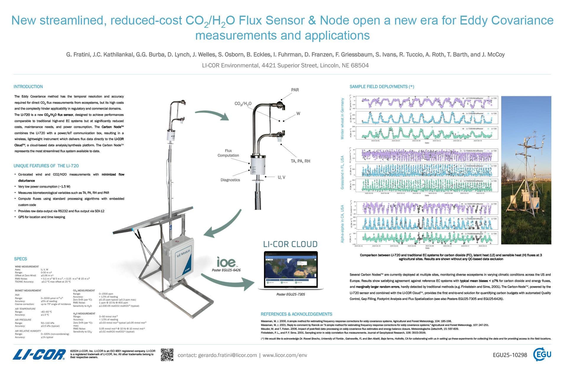 Internet of the Environment (IoE) and Eddy Covariance-based Ecosystem Fluxes