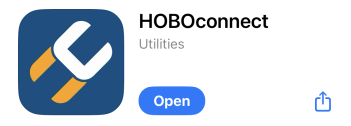 HOBOconnect app.